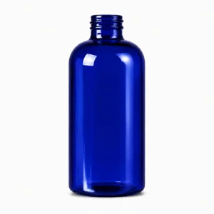 12 oz Boston Round - Cobalt Blue