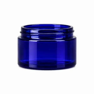 12 oz 89mm Round Jar - Cobalt Blue