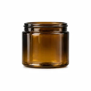 16 oz 89mm Round Jar - Amber