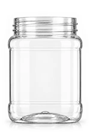 32 oz Round Jar with Indented Label Panel –  89-400